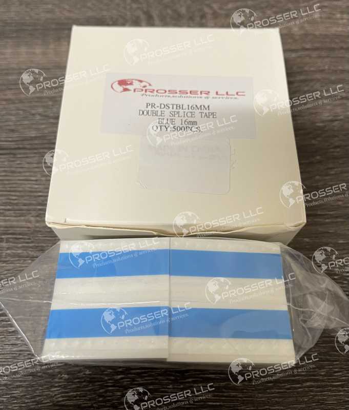 DOUBLE SPLICE TAPE 16MM BLUE 500PCS/BOX PR-DSTBL16MM 
