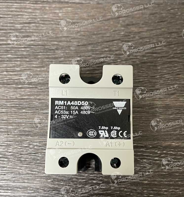 SOLID STATE RELAY 50 A 530 VAC RM1A48D50 