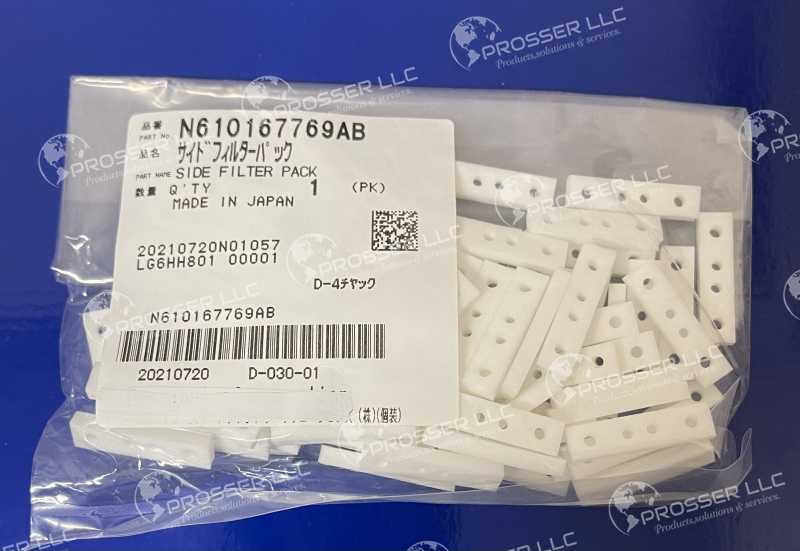  SIDE FILTER PACK 16 NZ of 100PCS N610167769AB N210195657