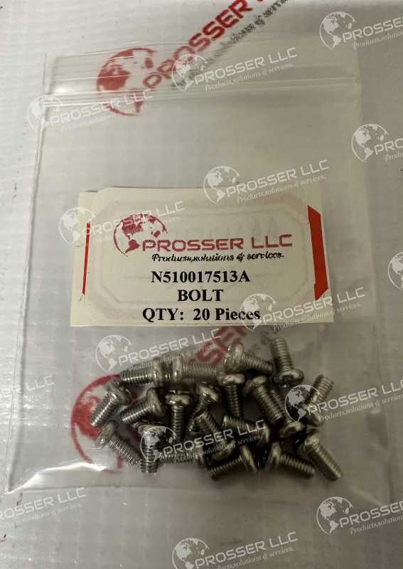BOLT (STEEL) N510017513AA 