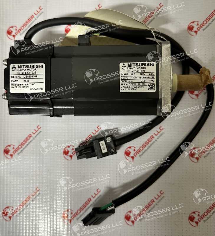 AC SERVO MOTOR HC-MFS43-S25 400w N510005279AA 