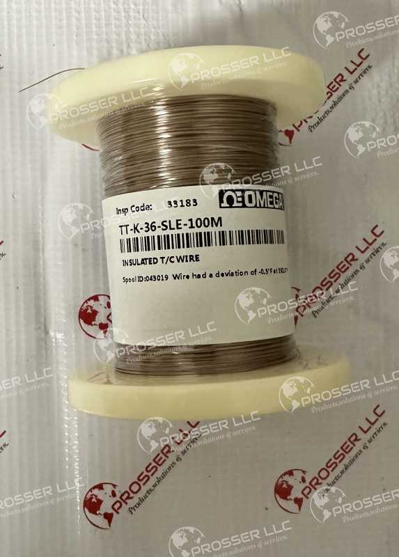 TERMOPAR CABLE TT-K-36 Size: 0.127MM ROLL 100m