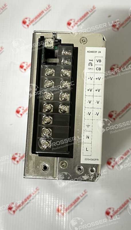 POWER SUPPLY 24VCD ADA600F-24 KXFP6GE3A00 