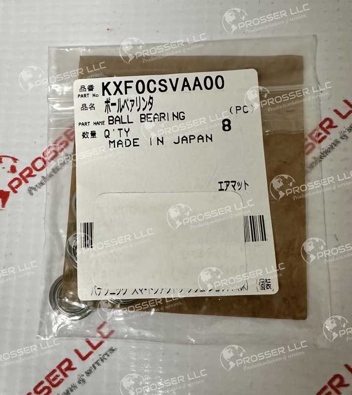 BALL BEARING KXF0CSVAA00 