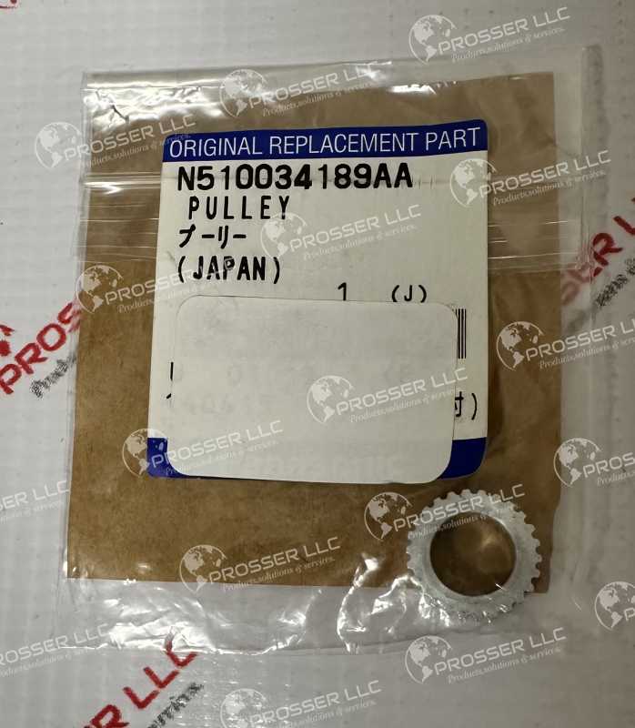 PULLEY  N510034189AA N510034189AB 