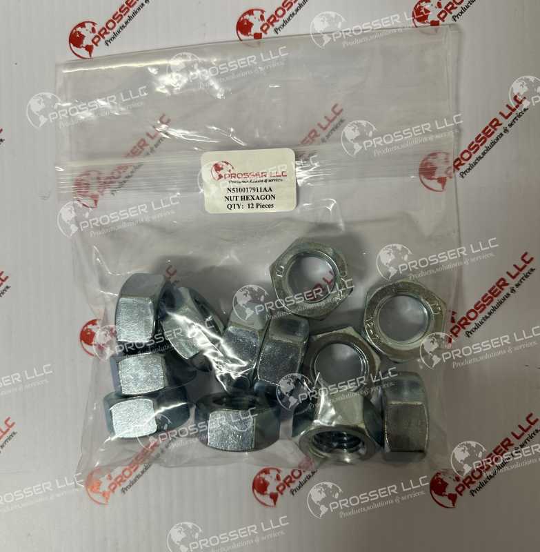 NUT Hexagon nut Type-1 Best class M20-6H-4T A2J (Trivalent)  N51001791