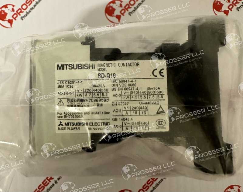 MITSUBISHI MAGNETIC CONTACTOR SD-Q19