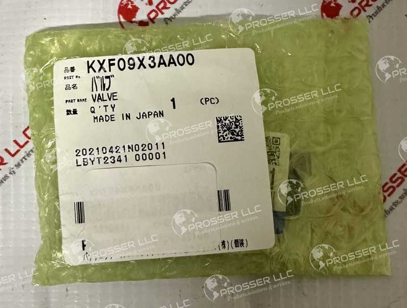 VALVE KXF09X3AA00 