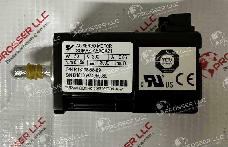 AC SERVO MOTOR SGMAS-A5ACA21 