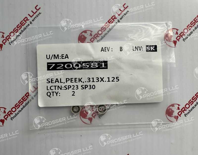 SEAL,PEEK,.313X.125 7200581 