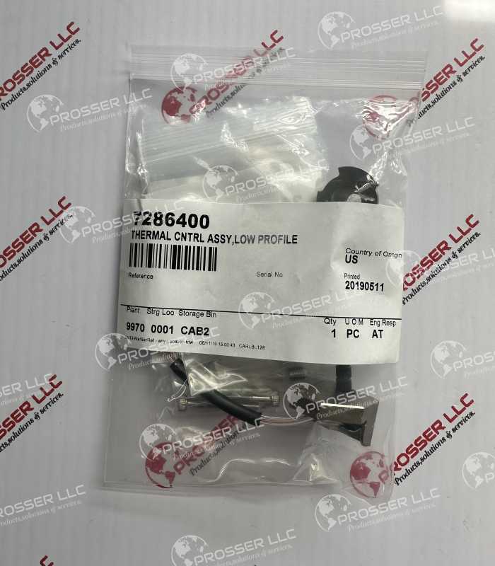 ASSY THERMAL CONTROL DJ-9500 7286400 7265000 