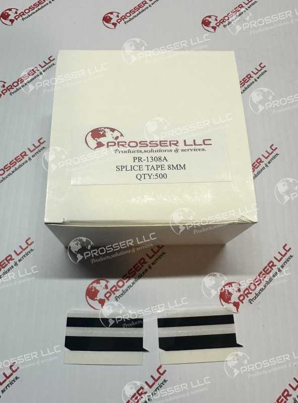 SMT DOUBLE SPLICE TAPE 8mm BK 500PCS PR-1308A 