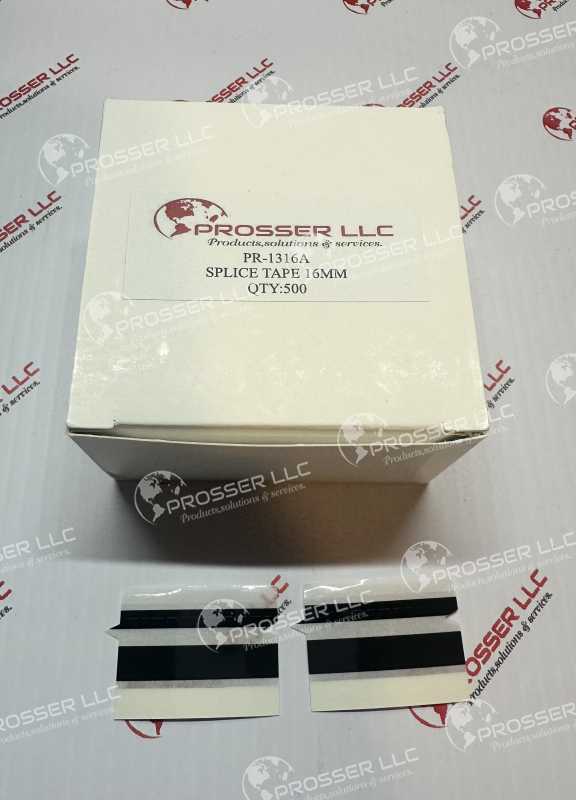SMT DOUBLE SPLICE TAPE 16mm BK 500PCS PR-1316A 