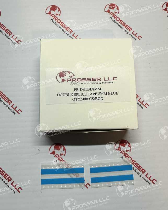 DOUBLE SPLICE TAPE 8MM BLUE 500PCS/BOX PR-DSTBL8MM 