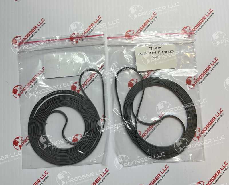FLAT BELT 3.6x1.4x1850 ESD 7213125 