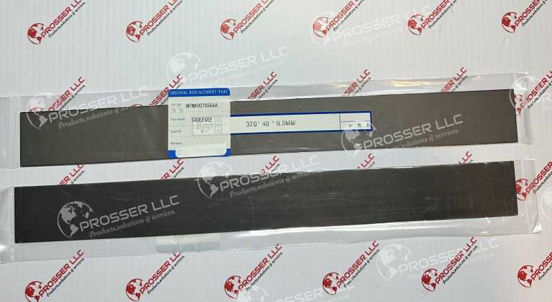 Metallic Blade .03mm Thks L-370 mm MTNK007056AA 