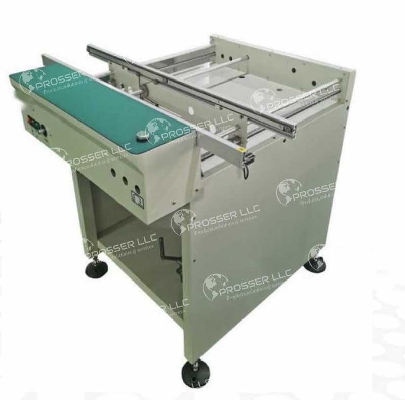 1M Single Rail Two Sections Conveyor