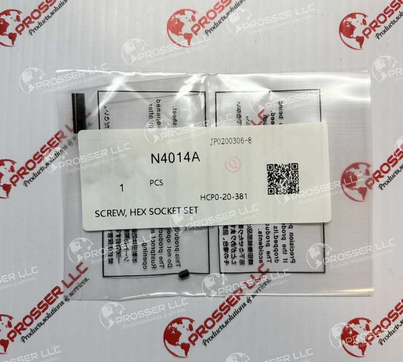 SCREW HEX SOCKET SET N4014A 