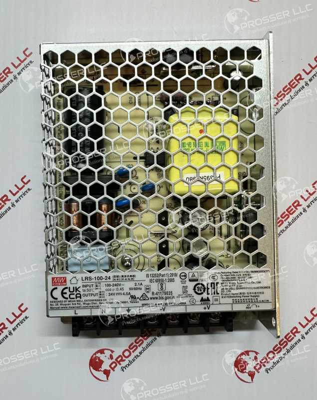 MW POWER SUPPLY LRS-100-24 