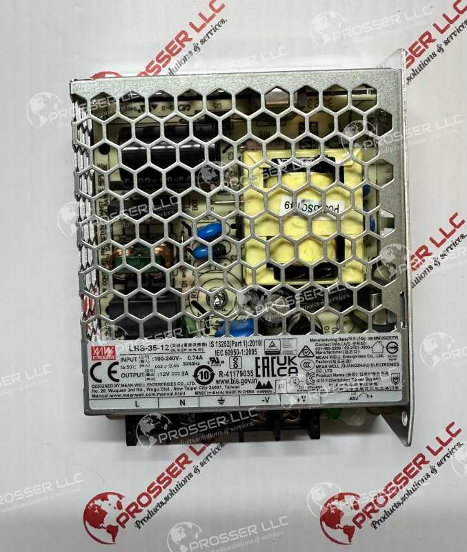 MW POWER SUPPLY LRS-35-12 