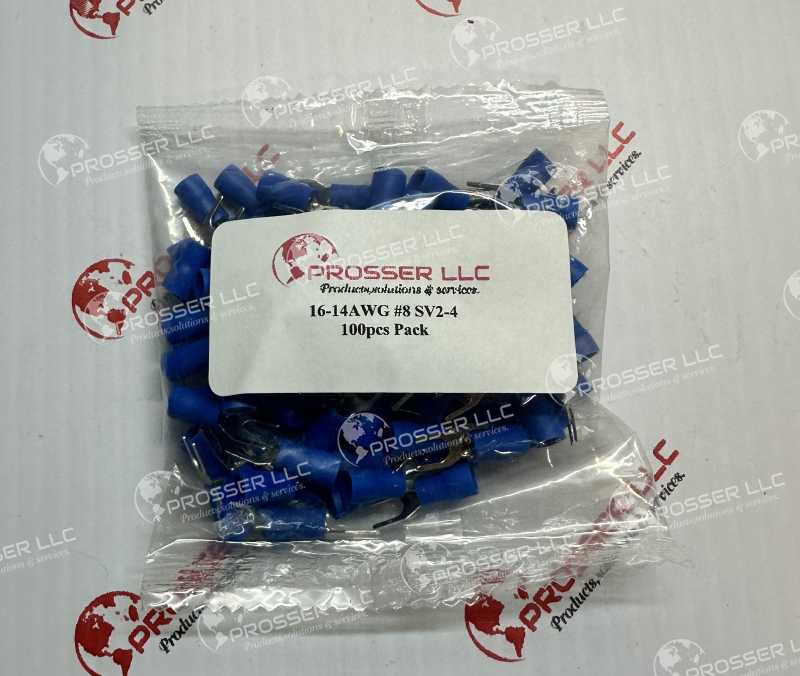 #8 SV2-4 100pcs Pack 16-14AWG 