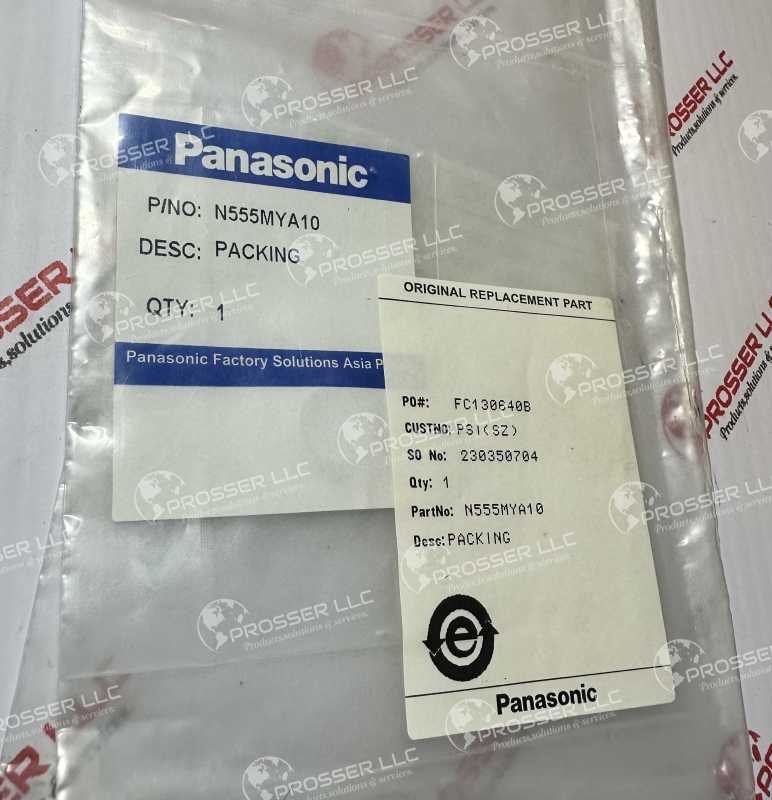 PACKING N555MYA10 