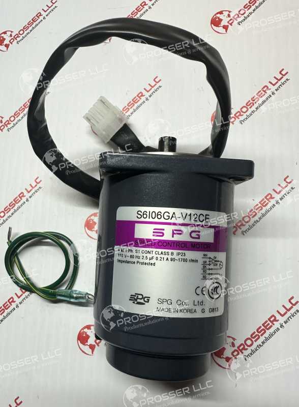 SPEED CONTROL MOTOR S606GA-V12C
