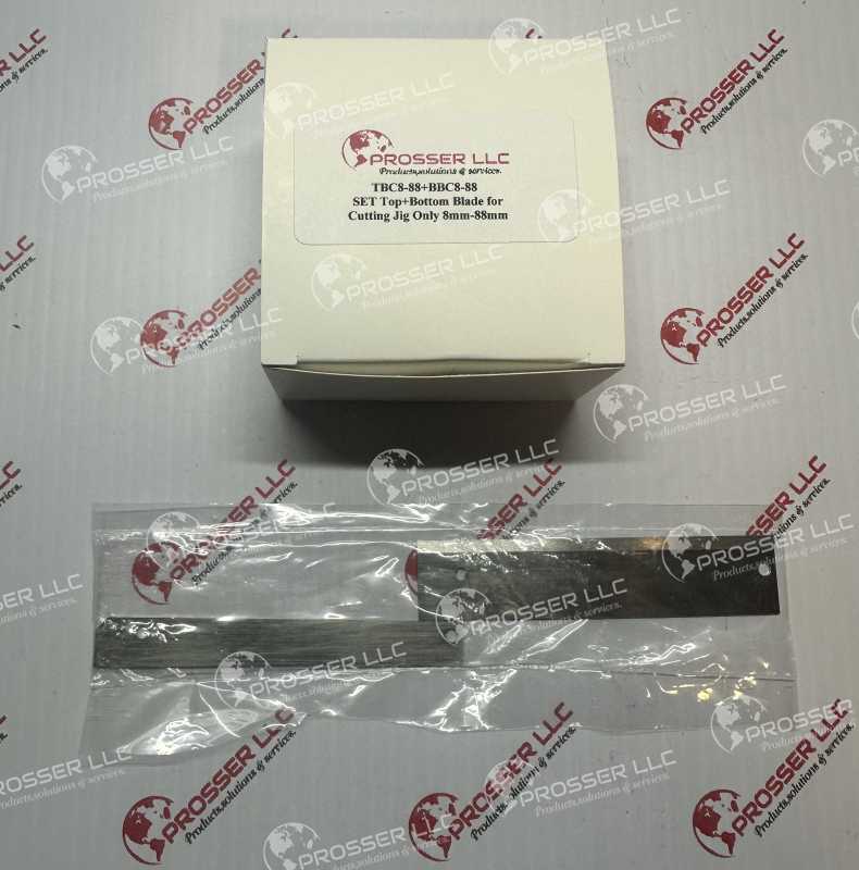  SET TOP + BOTTOM BLADE FOR CUTTING JIG TBC8-88+BBC8-88